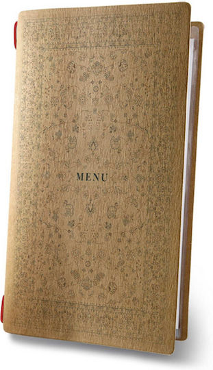 DAG Style Menu Holder in Brown Color Custom Eco