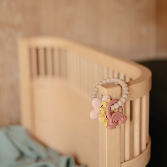 Mushie Teething Ring made of Silicone