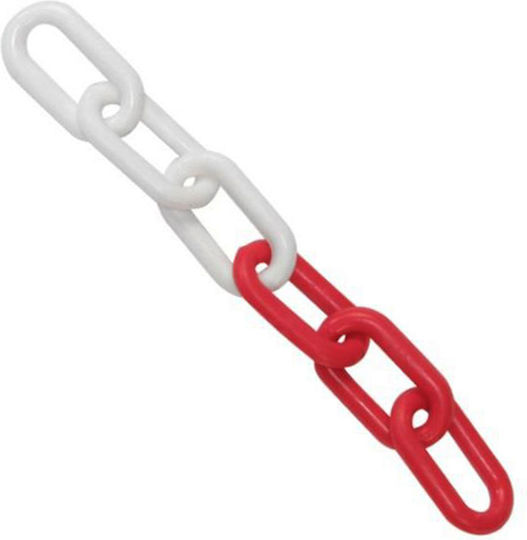 Plastic Traffic Chain Red L1m