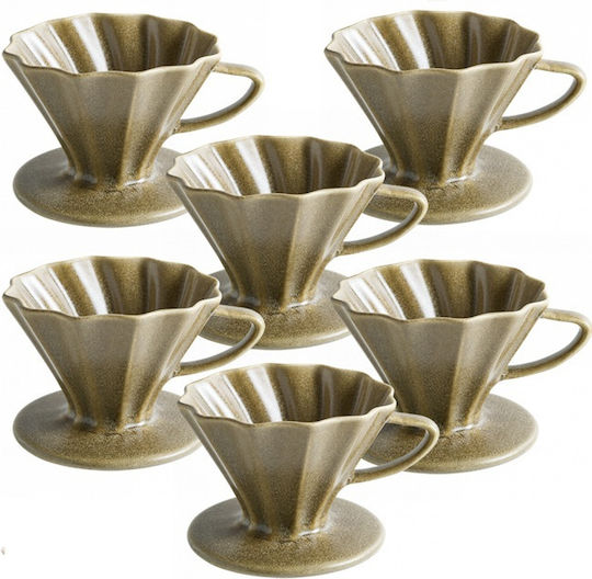 Bonna Raw Terra Suport Filtru Cafea Porțelan D11xh9cm Maro Tra Raw 01dp