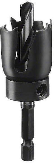 Bosch 2609256d01 Wood Hole Saw 25 Mm Hexagonal Shank Center Drill Adapter