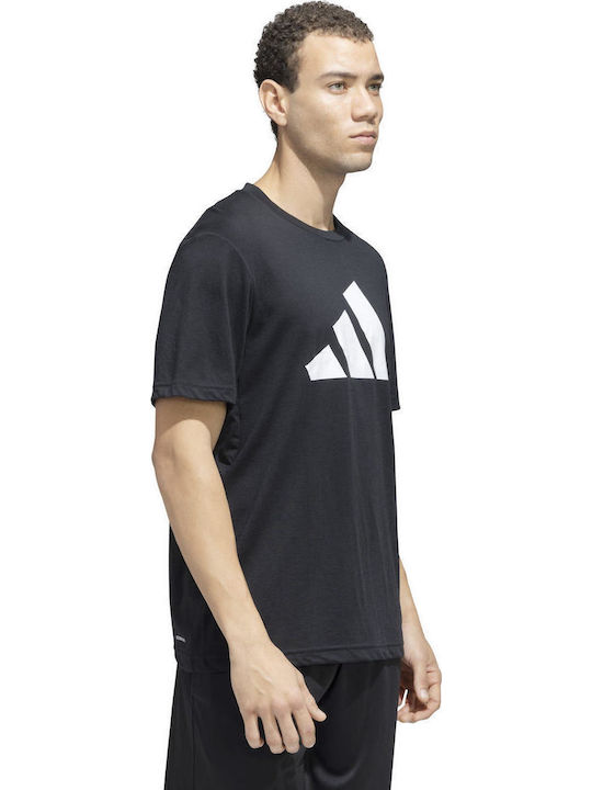Feelready Aeroready Αθλητικό T-shirt Μαύρο