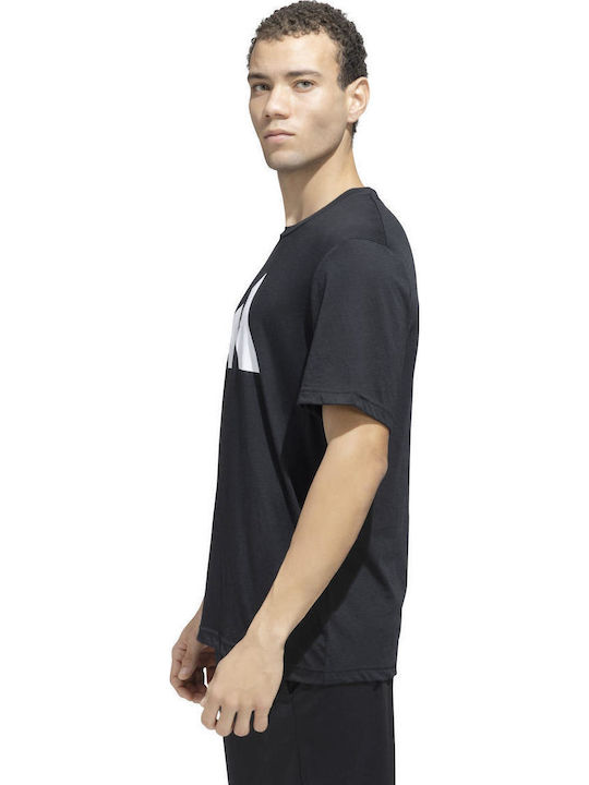 Feelready Aeroready Αθλητικό T-shirt Μαύρο