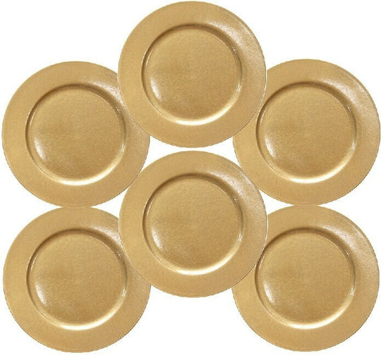 Raki Foxy Platou Decorativ Auriu 1buc