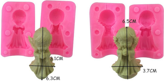 Καλούπι Σιλικόνης 3d Αγγελάκι Κορίτσι