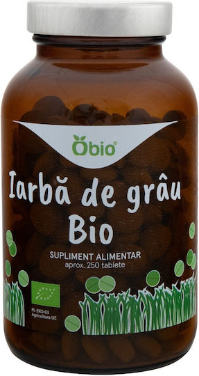 Obio Wheat Grass 250 ταμπλέτες