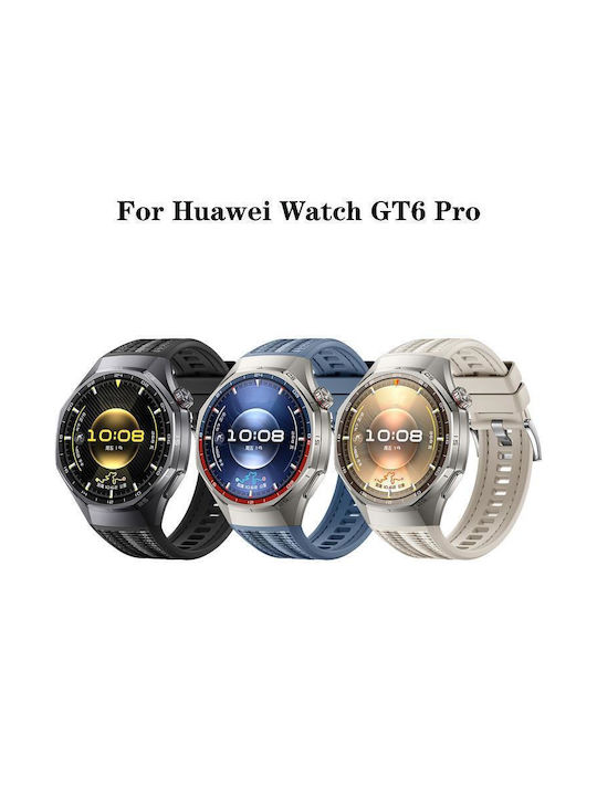 Кайшка Плетена Силиконова с Ключалка Huawei Watch Gt 6 Pro Син