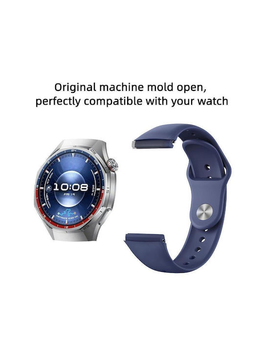 Tragbare Bänder Silikon Huawei Watch Gt 6 Pro Blau
