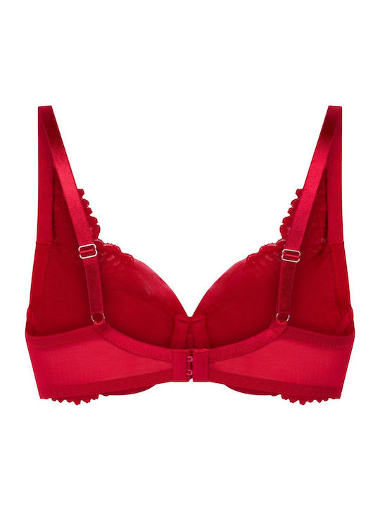 Whitney Bra without Padding Underwire Red