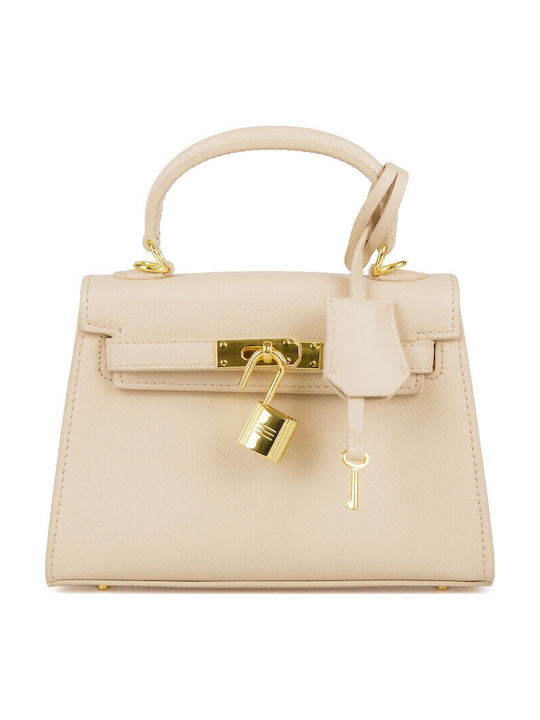 Women's Bag Handbag Beige