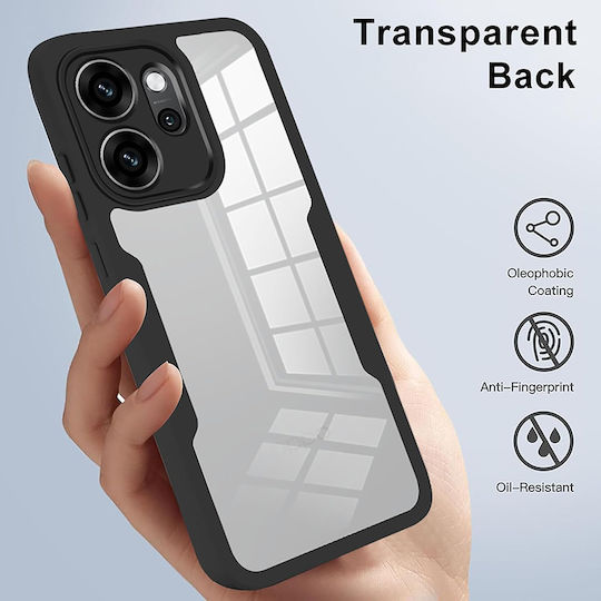 Techsuit ColorVerse 360 Vollschutz Transparent (Oppo Reno14F)