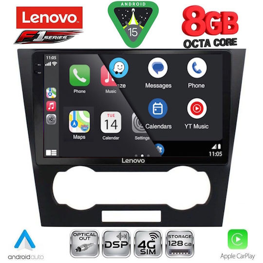 Lenovo Ηχοσύστημα Αυτοκινήτου για Chevrolet Epica 2006-2011 (Bluetooth/USB/WiFi/GPS/Apple-Carplay/Android-Auto) με Οθόνη Αφής 9"