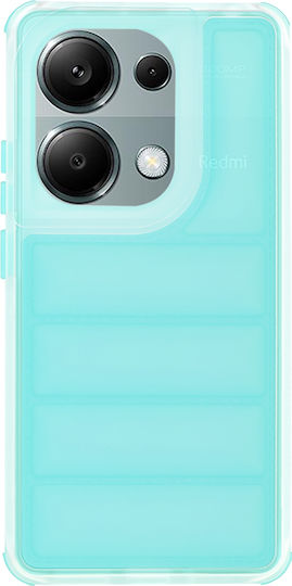 Techsuit Wave Umschlag Rückseite Transparent (Redmi Note 13 4G)