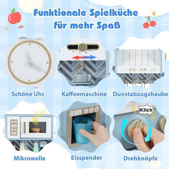 Costway Kinderküche aus Holz