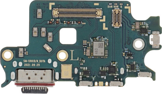 Clappio Usb-c + Sim + Micro Conector De Încărcare Galaxy S22 Verde