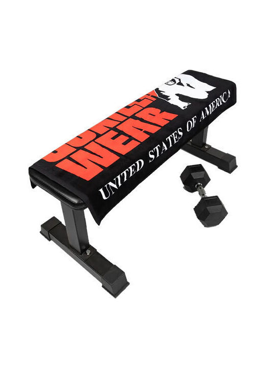 Classic Gym Towel Black Red