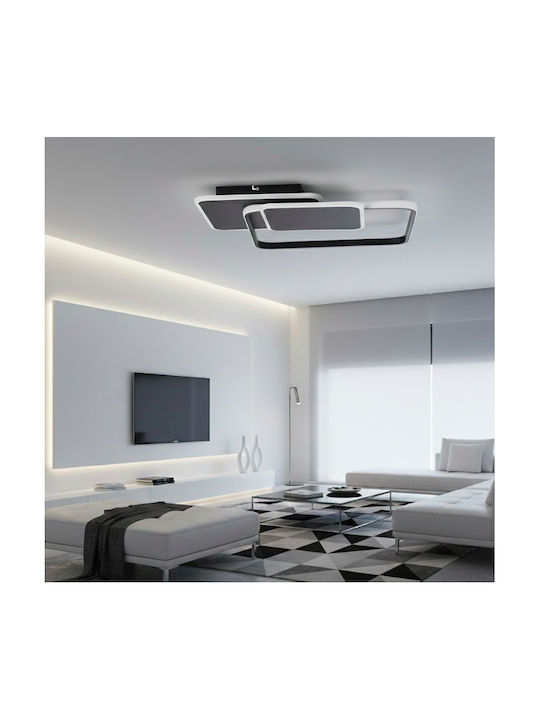 GloboStar Squaro Πλαφονιέρα 51εκ. LED με Τηλεχειριστήριο GloboStar Squaro Πλαφονιέρα 51εκ. LED με Τηλεχειριστήριο