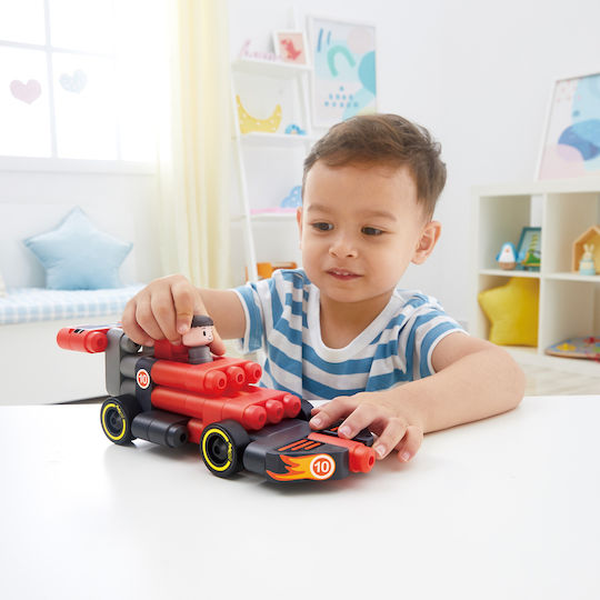 Hape Τουβλάκια PolyM Racing Car για 2-6 Ετών 31τμχ