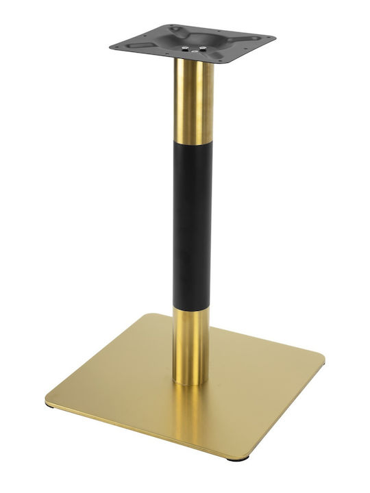 Masă Bar Pentru Spații Mici Exterioare Din Lemn Cu Ramă Metalică Verde 70x70x74cm