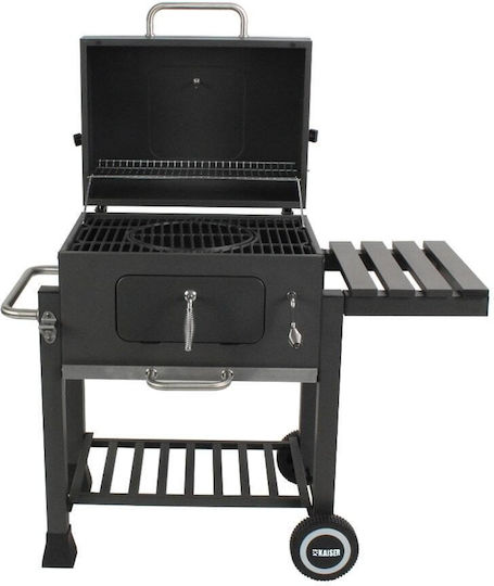 Kaiser Inova Deluxe Fontă Grătar cu Cărbuni cu Capac și Termometru 57cmx41.7cm