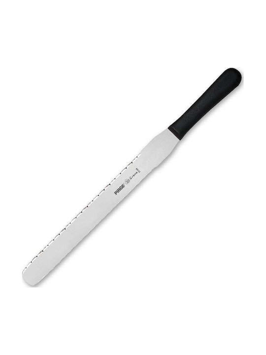 Set 5 Cuțite Pentru Patiserie Spatule + Toc Crem Oțel Inoxidabil Mânere Negre Din Plastic