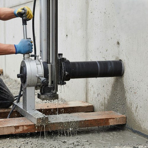 Burghie diamantată Găuritoare Tăiere uscată cu diametru între 3mm și 112mm pentru Beton și Gresie