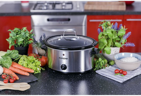 Kooper Slow Cooker 200W mit Kapazität 3,5 l