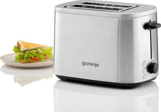 Gorenje Toaster 2 Slots 800W Gray
