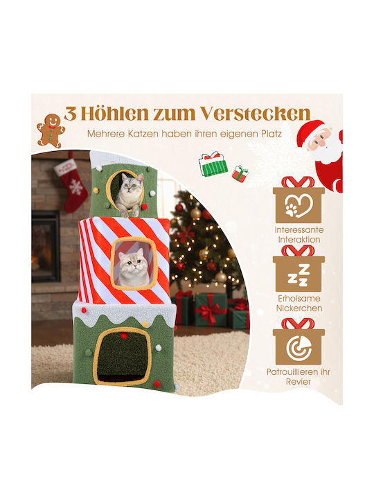 Costway Stâlp pentru zgâriat pisici Copaci pentru pisici 35x35cm