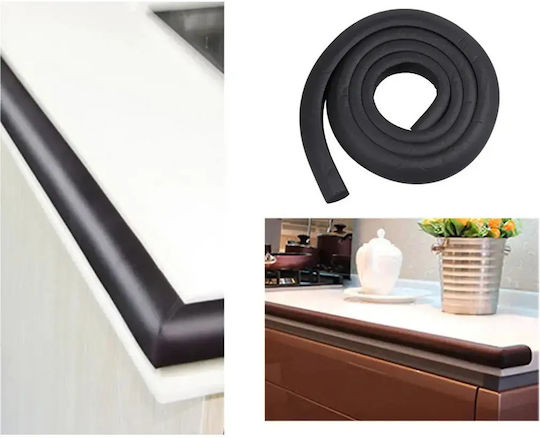 Verk Group Oberflächenschutz mit Aufkleber aus Schaumstoff in Schwarz Farbe 200εκ. 1Stück