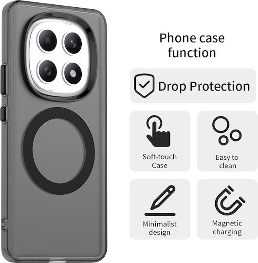 Techsuit Candycase Back Cover Negru (Redmi Note 15)