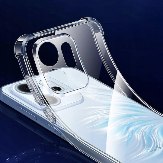 Techsuit Oppo Umschlag Rückseite Silikon Transparent (Oppo Reno15 F, Oppo Reno15 FS 5G)
