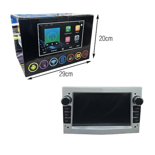 Ηχοσύστημα Αυτοκινήτου (Bluetooth/USB/AUX/WiFi/GPS/Apple-Carplay/Android-Auto) με Οθόνη Αφής 9"