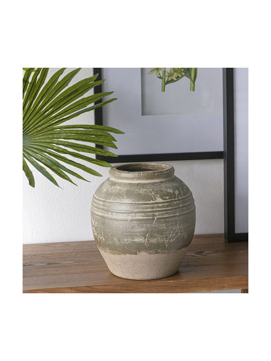 Artekko Vază Decorativă Din ceramică Verde 26x25x26cm 1buc