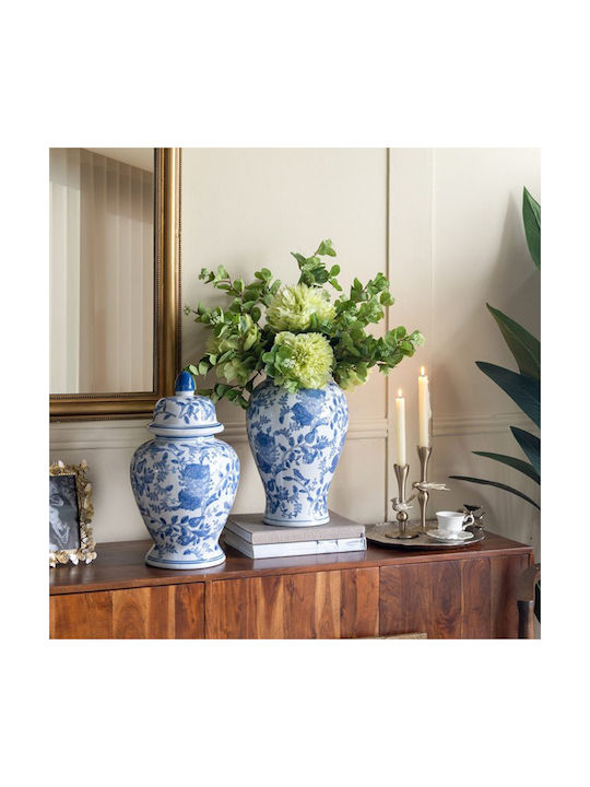 Artekko Decorative Vase Melania White 24.5x24.5x44cm