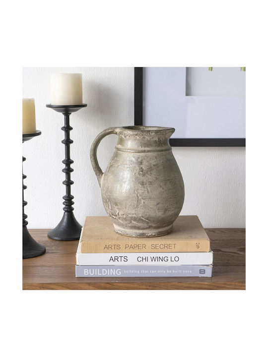 Artekko Decorative Vase Orange 25x22.5x25cm
