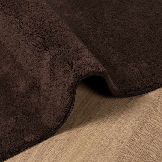 vidaXL Αντιολισθητικό Χαλί Ορθογώνιο Καφέ 250x80cm