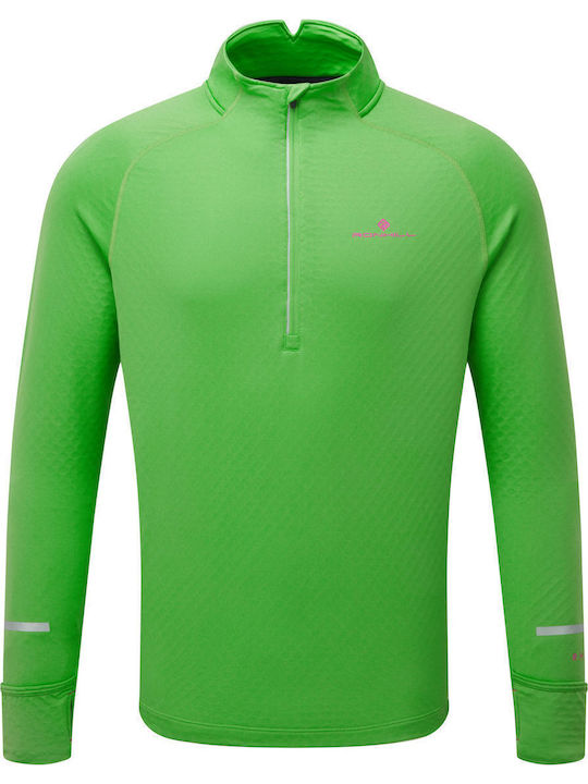 Sportliche Herrenbluse Kurzarm Grüne