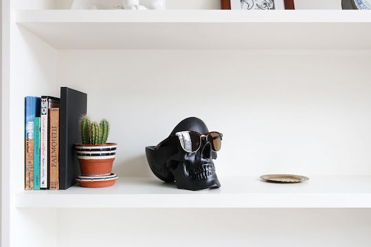 Organizer Κρανίο Skull Tidy Μαύρο