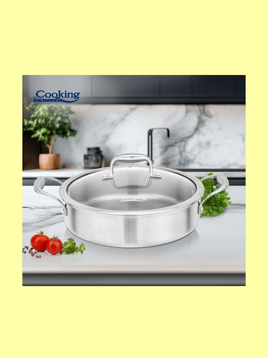 Heinner Ανοξείδωτη Ρηχή Κατσαρόλα 3.5lt / 26cm