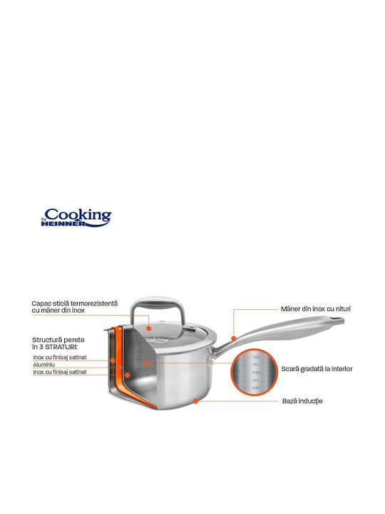 Heinner Κατσαρολάκι Γάλακτος 1.6lt / 16cm