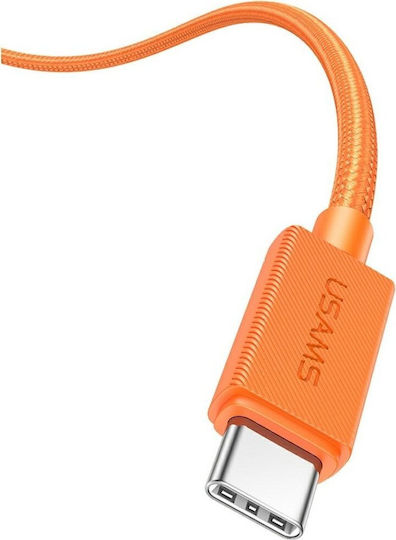 Usams Regular la Cablu Lightning 30W Portocaliu 1.2m (SJ774USB02)