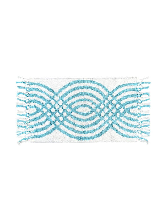 Beauty Home Bath Mat 3285-ΡΟΖ-50Χ80 Grey, Pink 50x80cm
