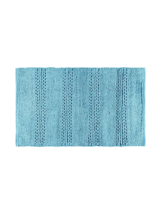 Beauty Home Πατάκι Μπάνιου 3290-ΣΙΕΛ-50Χ80 Σιέλ 50x80εκ.
