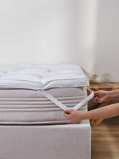 Hauz Mattress Topper Royal Super Double Cotton made 160x200cm