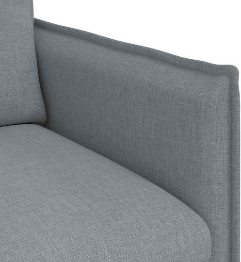 Πολυθρόνα 75x82x85cm Ανοιχτό Γκρι Πολυθρόνα 75x82x85cm Ανοιχτό Γκρι