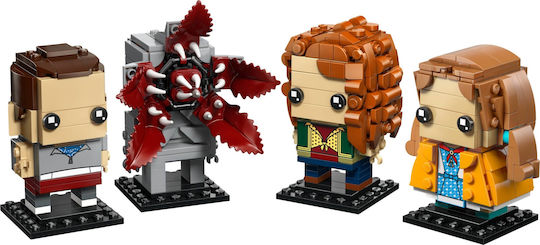 LEGO Brick Headz "Stranger Things" Eleven, Max, Demogorgon & Holly Figures pentru 10+ ani Ani 584buc