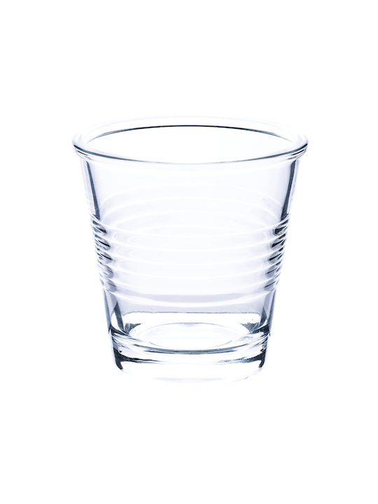 Villa D'Este Set of Glasses Liqueur/Ouzo / Water made of Glass 90ml 6pcs