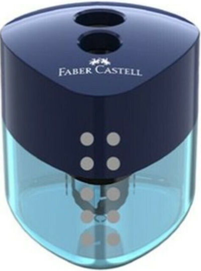 Faber-Castell Двоен Острилка Светлосин Цилиндър (Различни Цветове) 1 Брой