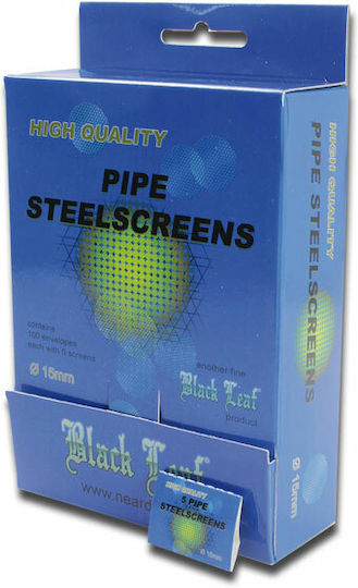 Σίτες Pipe Screens Μεταλλικό Στεφάνι 15mm 5τμχ
